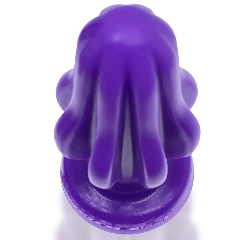 Airhole-2 Finned Buttplug Eggplant Anal Plug Medium Purple