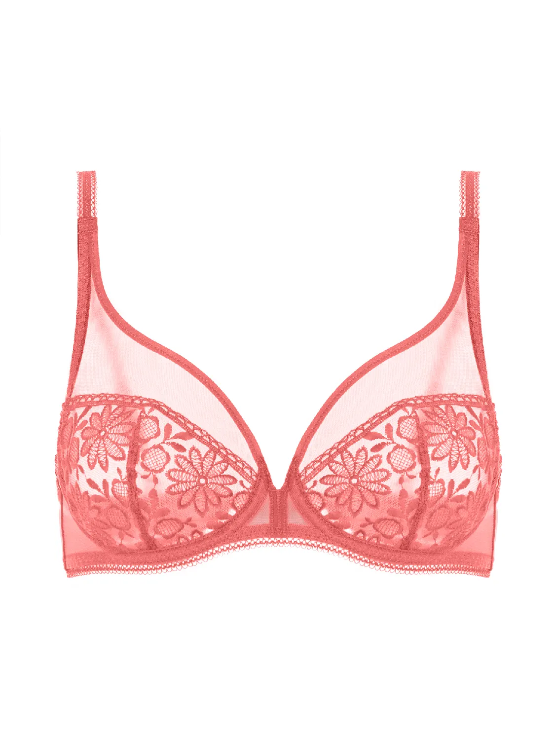 Amazone Full Coverage Plunge - Texas Pink