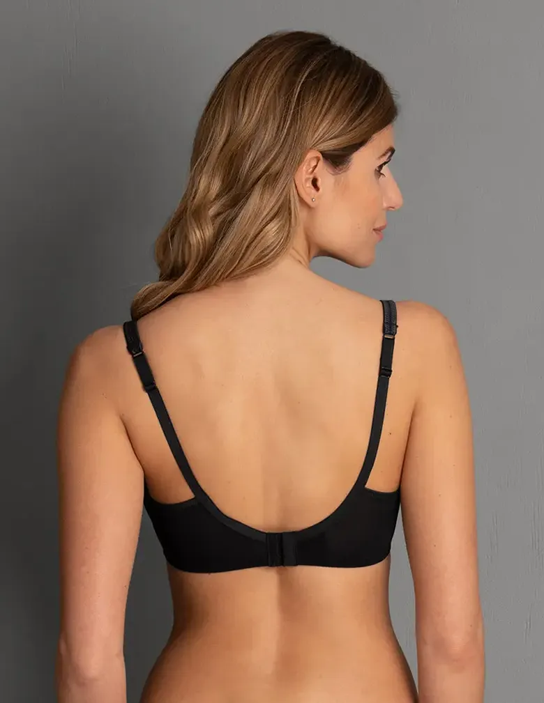 Anita Rosa Faia Antonia 5205 Black Balconette Bra