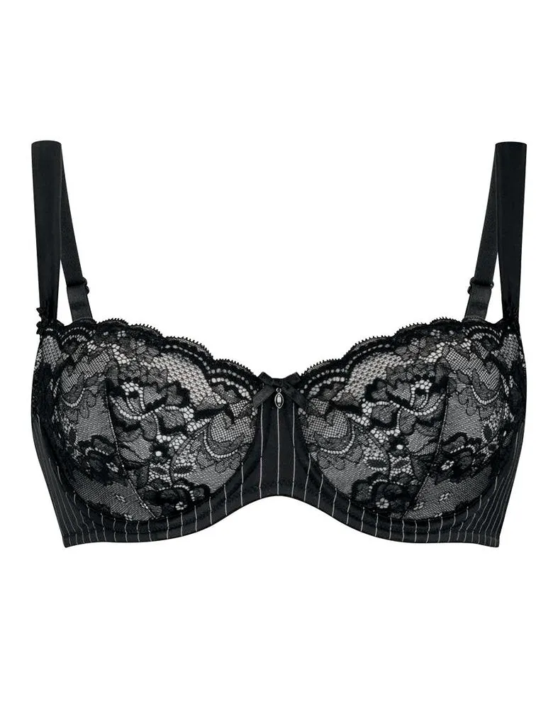Anita Rosa Faia Antonia 5205 Black Balconette Bra
