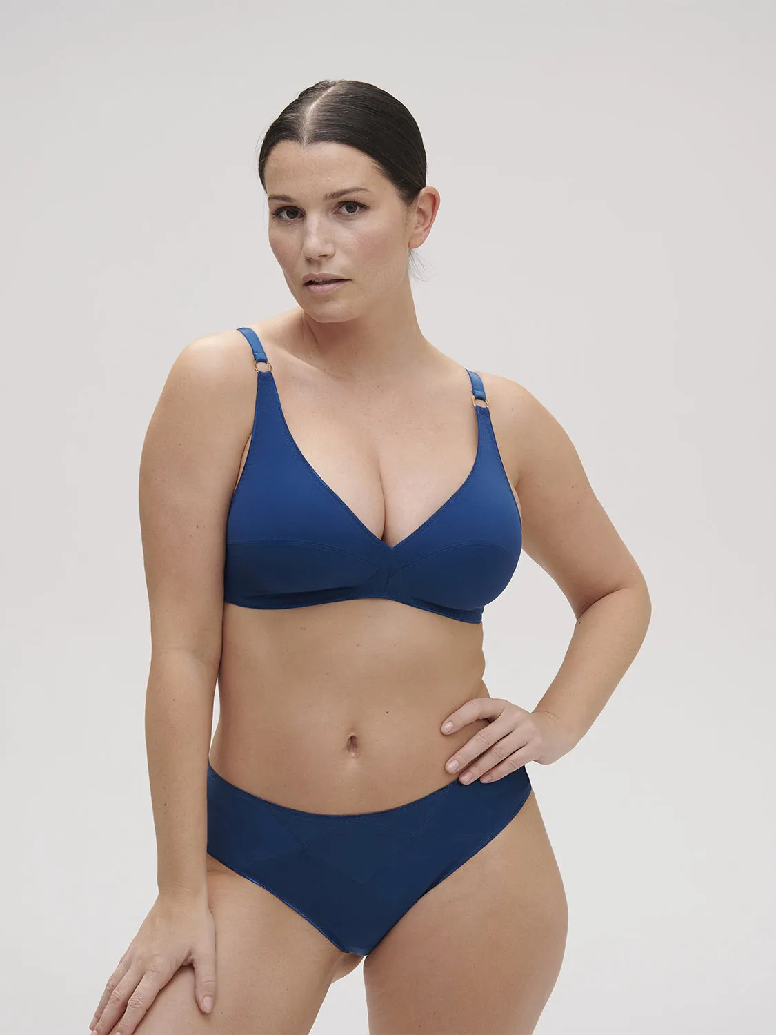 Artifice Bralette - Poseidon Blue