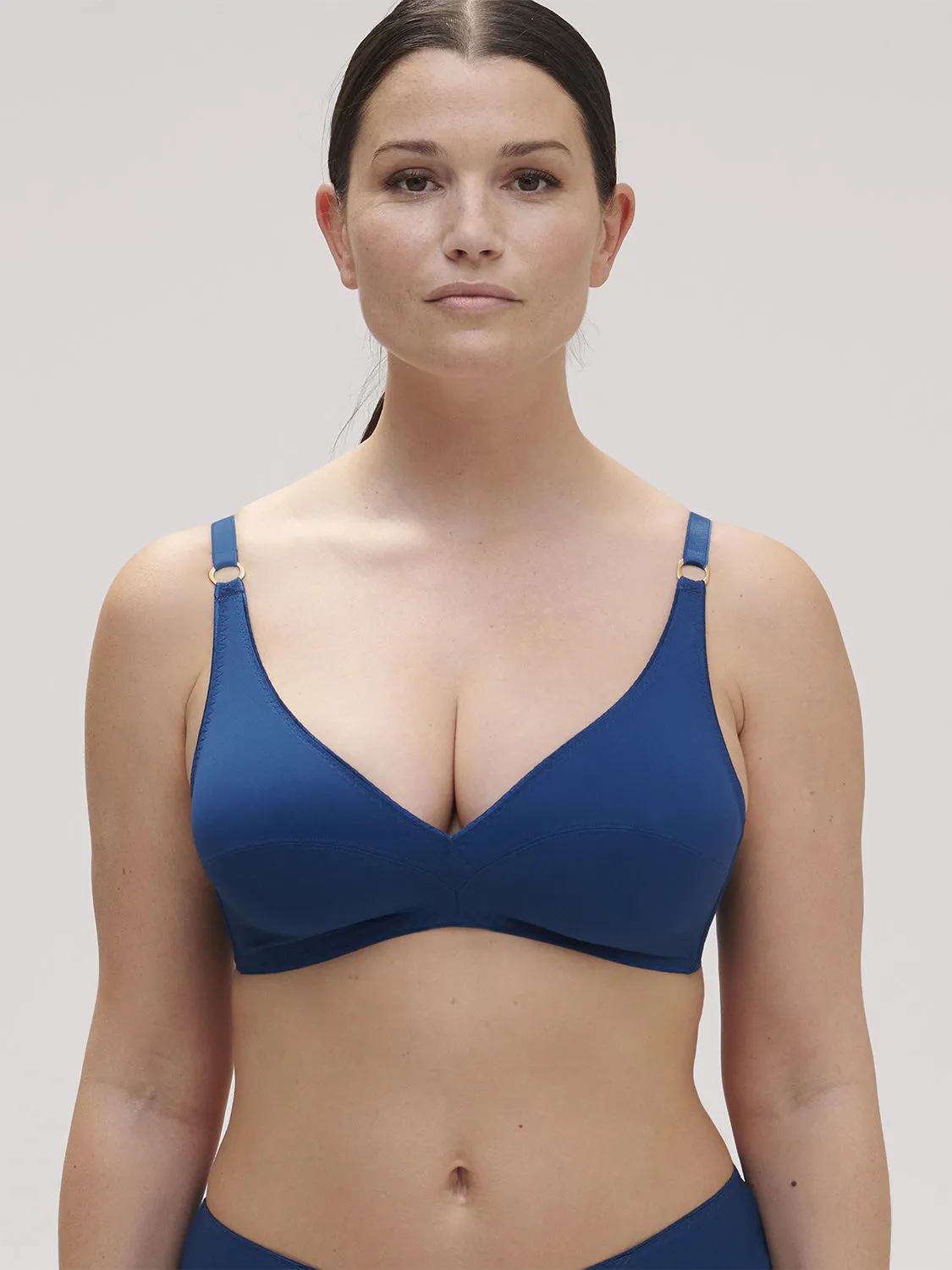 Artifice Bralette - Poseidon Blue