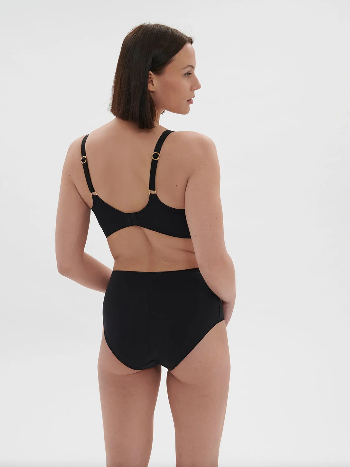 Artifice Underwire Plunge - Black