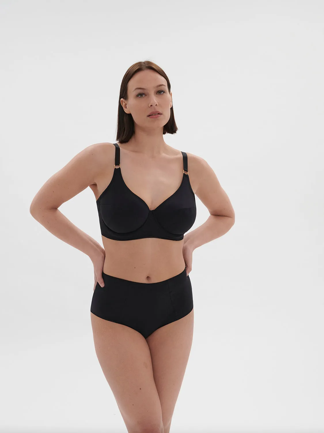Artifice Underwire Plunge - Black