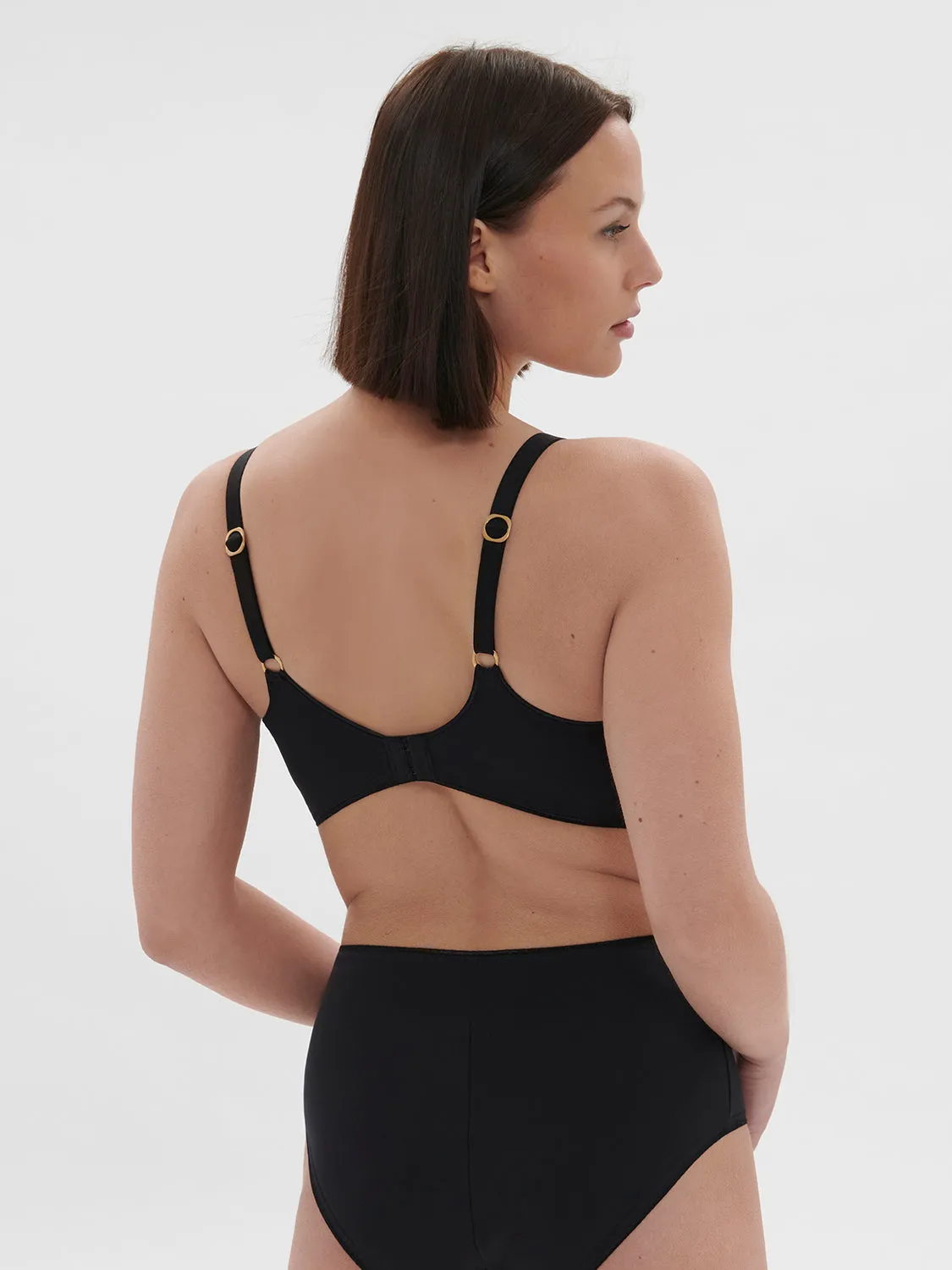 Artifice Underwire Plunge - Black
