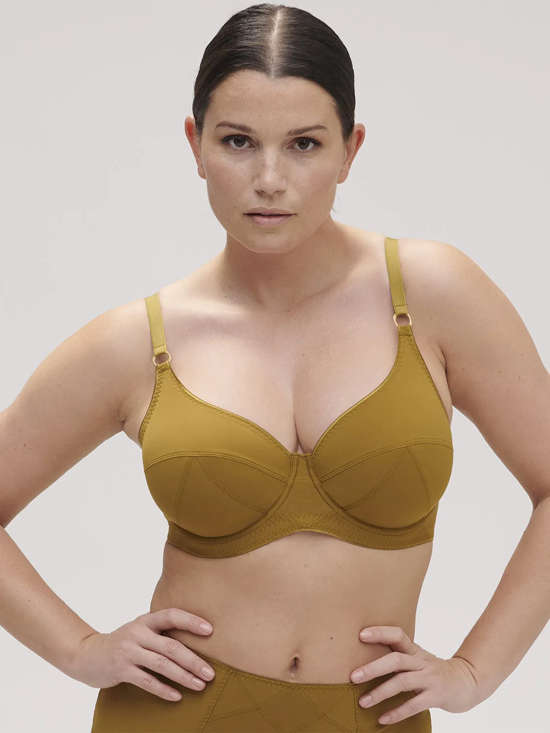 Artifice Underwire Plunge - Bronze
