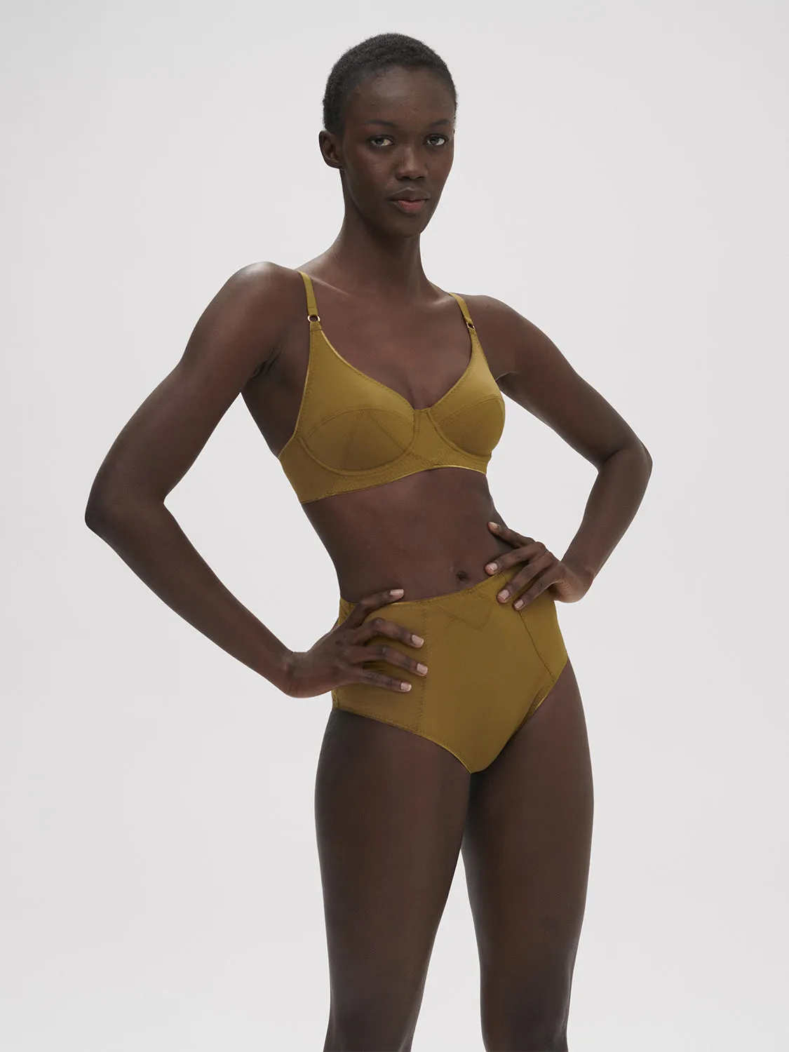 Artifice Underwire Plunge - Bronze