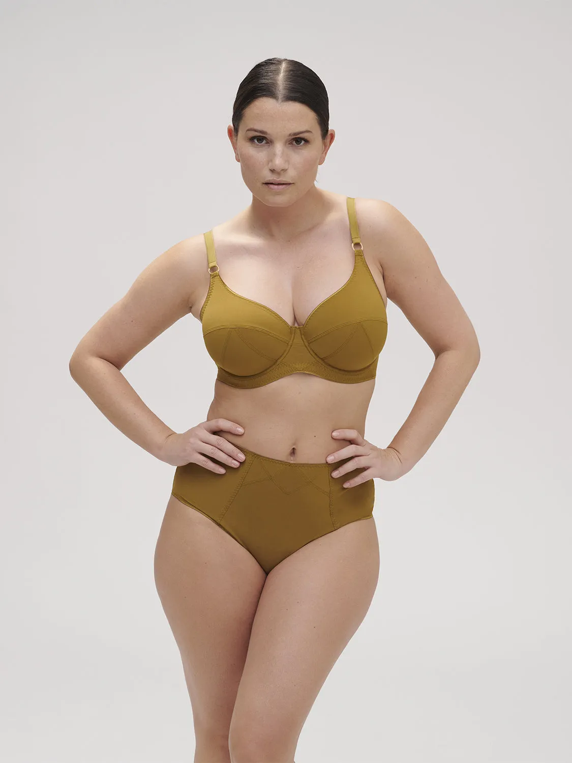 Artifice Underwire Plunge - Bronze