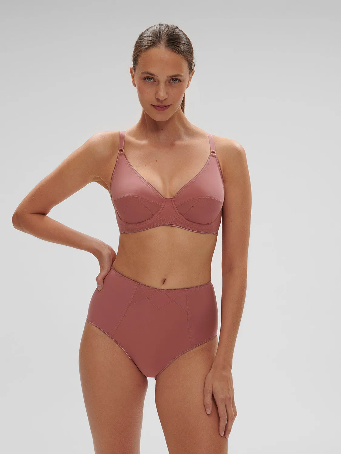 Artifice Underwire Plunge - Lychee