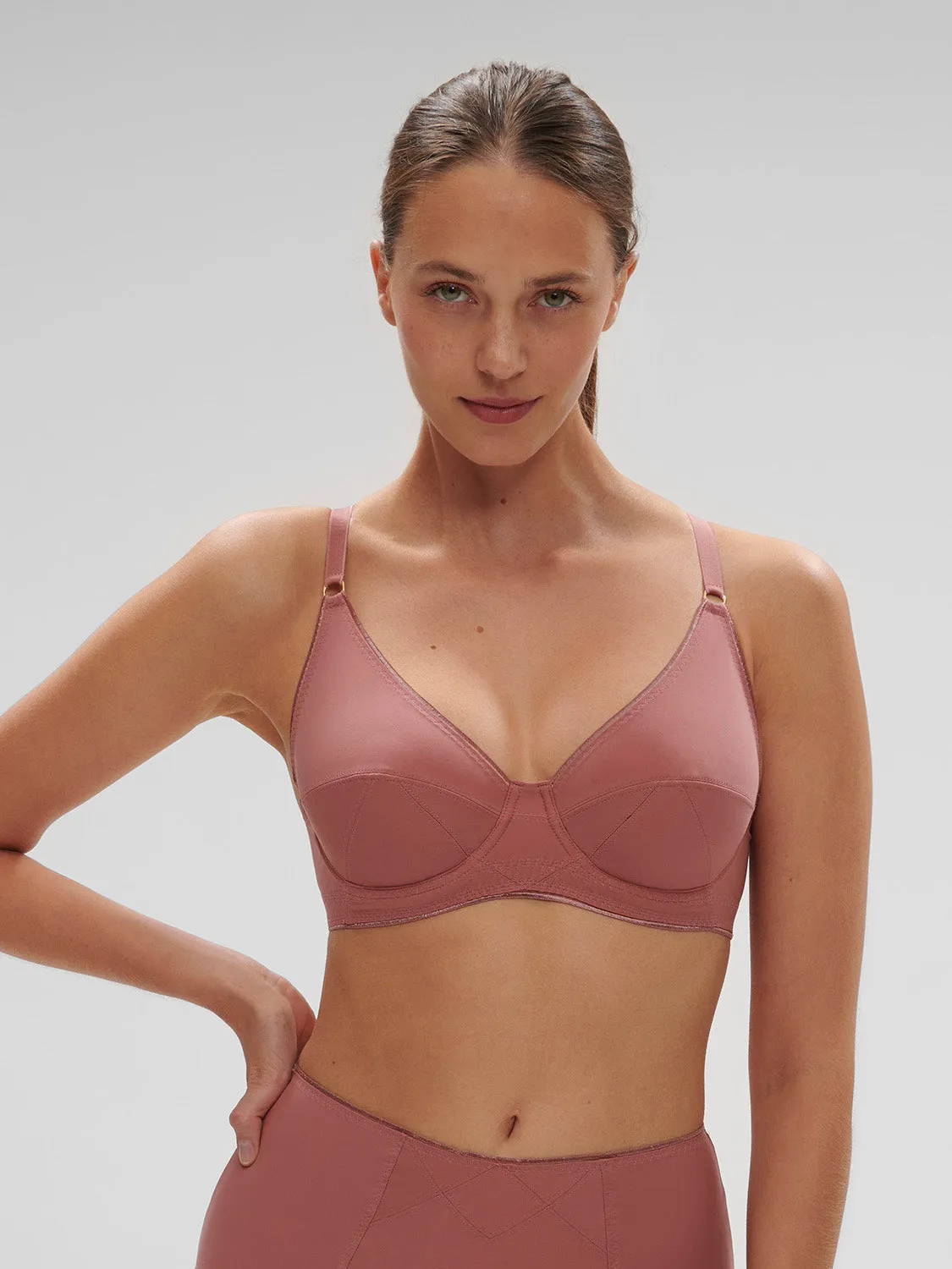 Artifice Underwire Plunge - Lychee