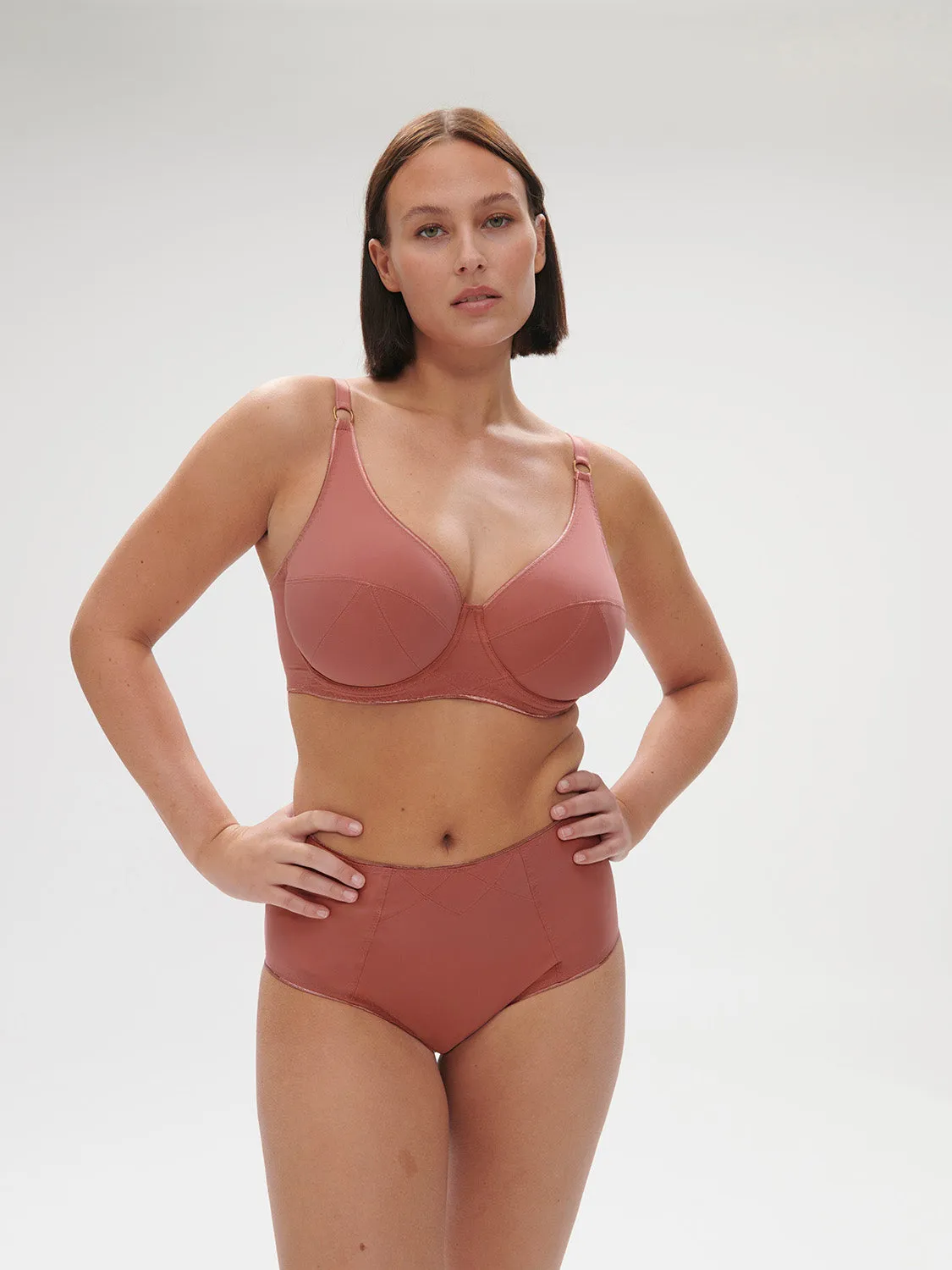 Artifice Underwire Plunge - Lychee