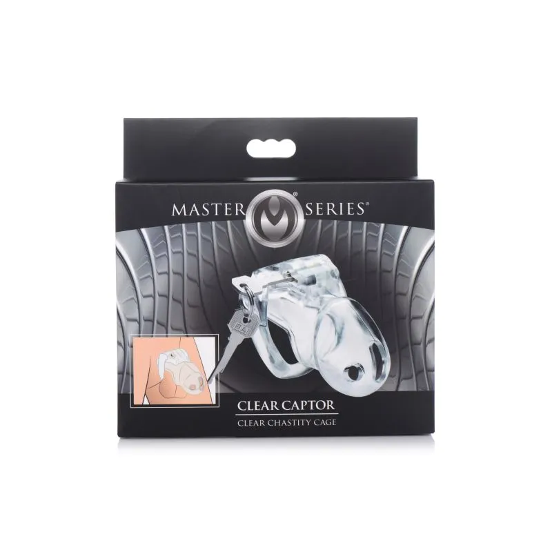 Clear Captor Chastity Cage - Small