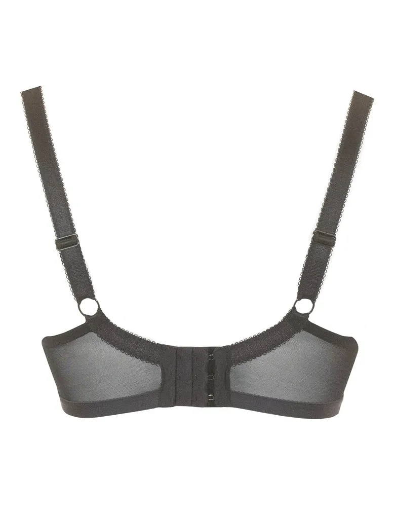 Curvy Kate Jinx SG5511 Black Almond Molded Plunge Strappy Bra