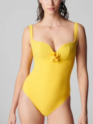 Dune Wireless One-Piece - Mimosa Yellow