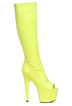 Ellie 709-VIVID 7 Neon Knee Boot