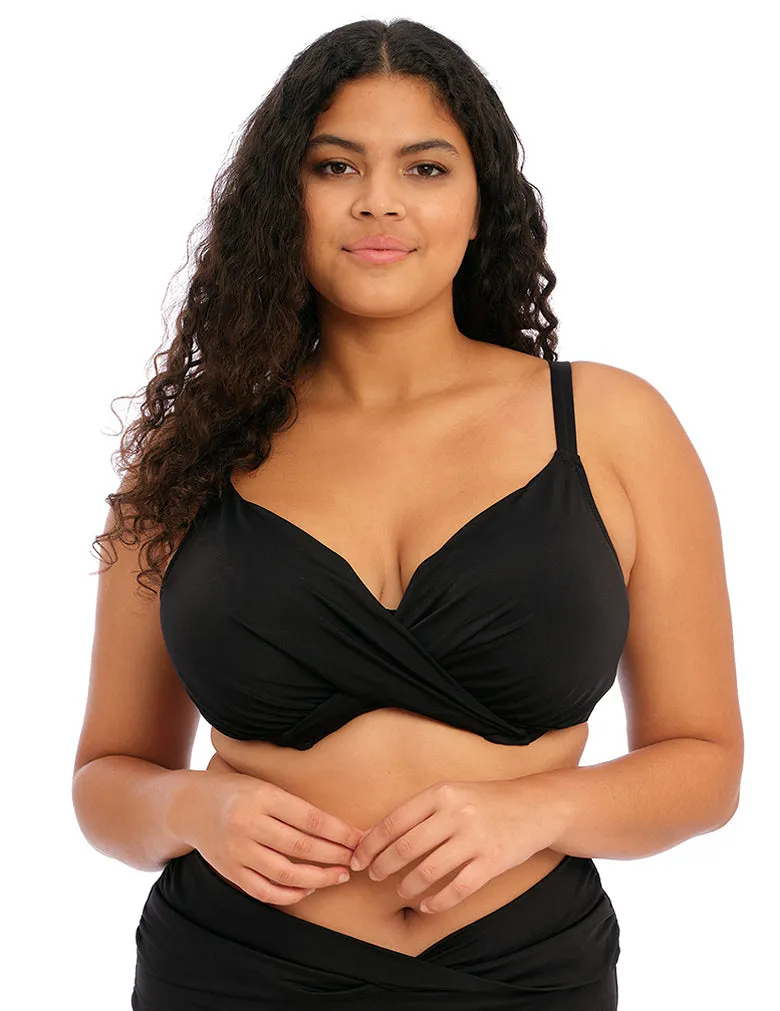 Elomi ES7193 Black Magnetic UW Plunge Bikini Top