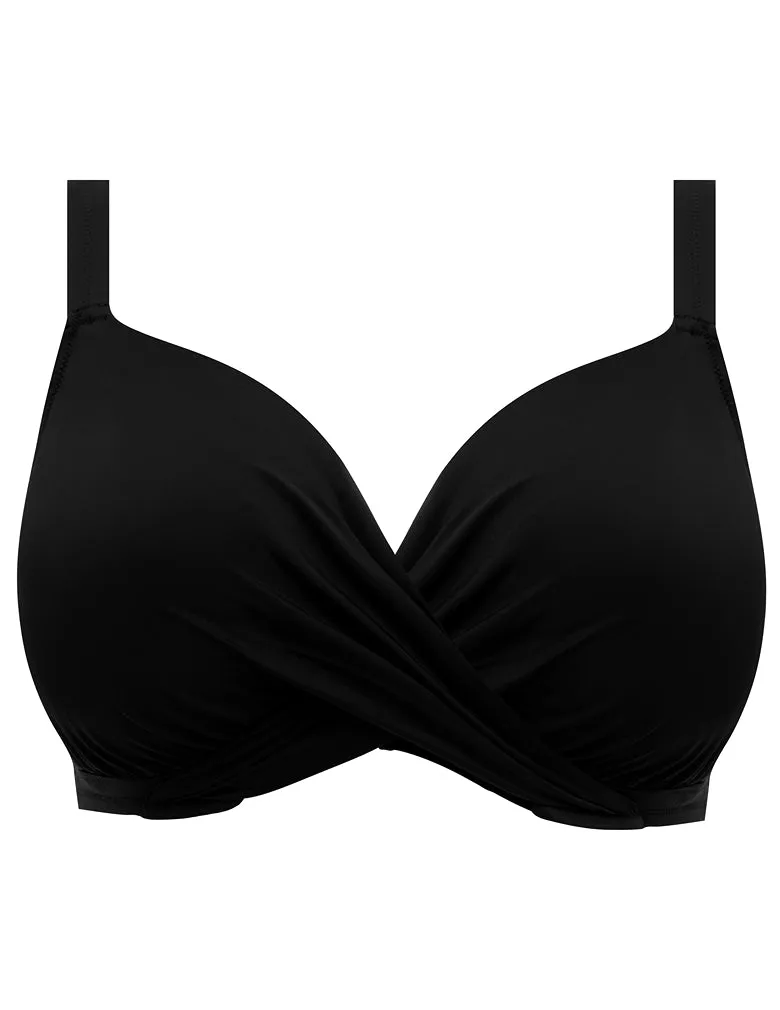 Elomi ES7193 Black Magnetic UW Plunge Bikini Top