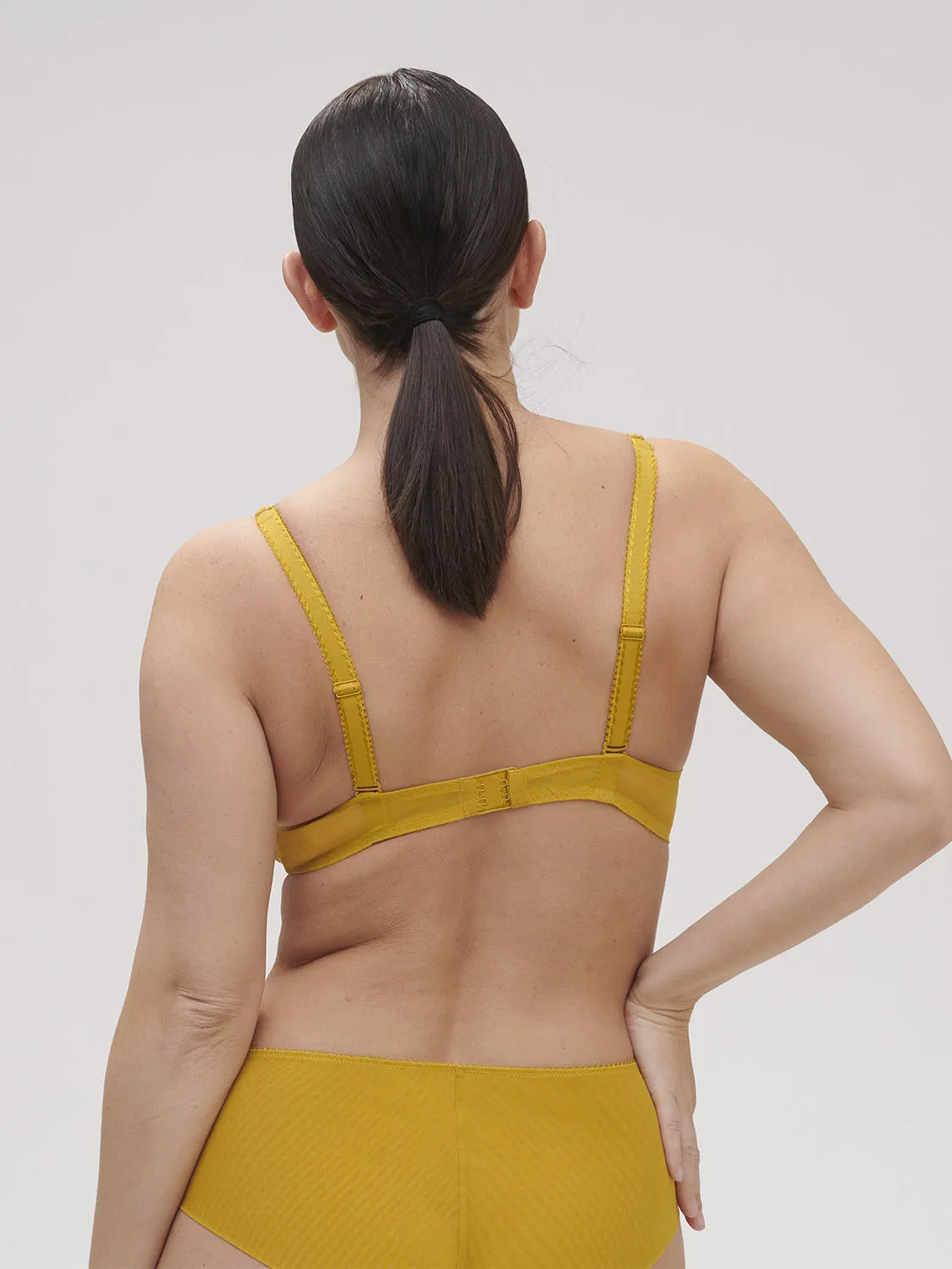 Embleme Bralette - Golden Yellow
