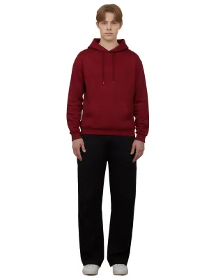Game-Inspired Red Hoodie and Black Pants