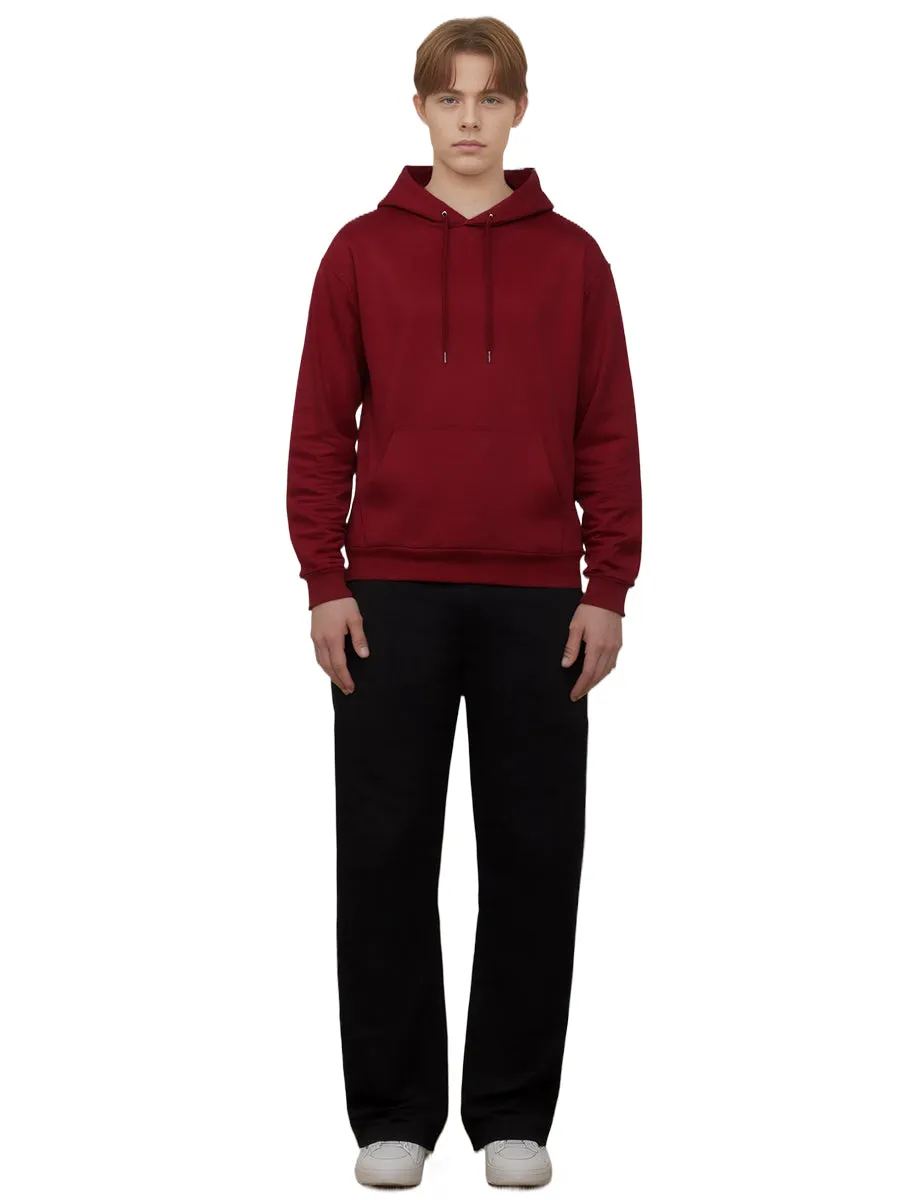 Game-Inspired Red Hoodie and Black Pants
