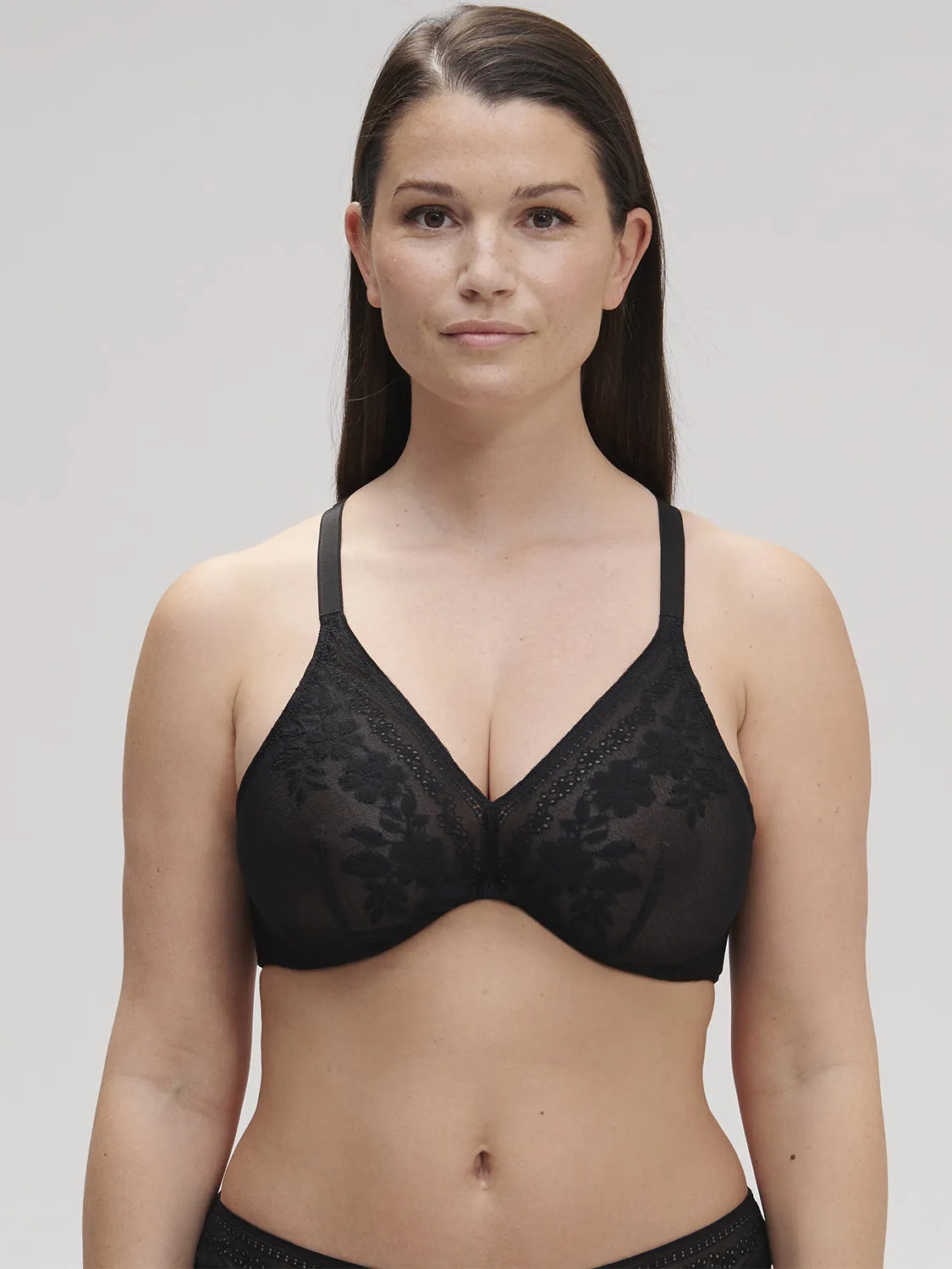 Heloise Underwire Triangle - Black