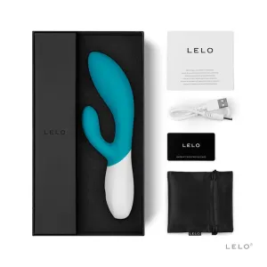 LELO INA WAVE Rechargeable Dual Stimulator Ocean Blue