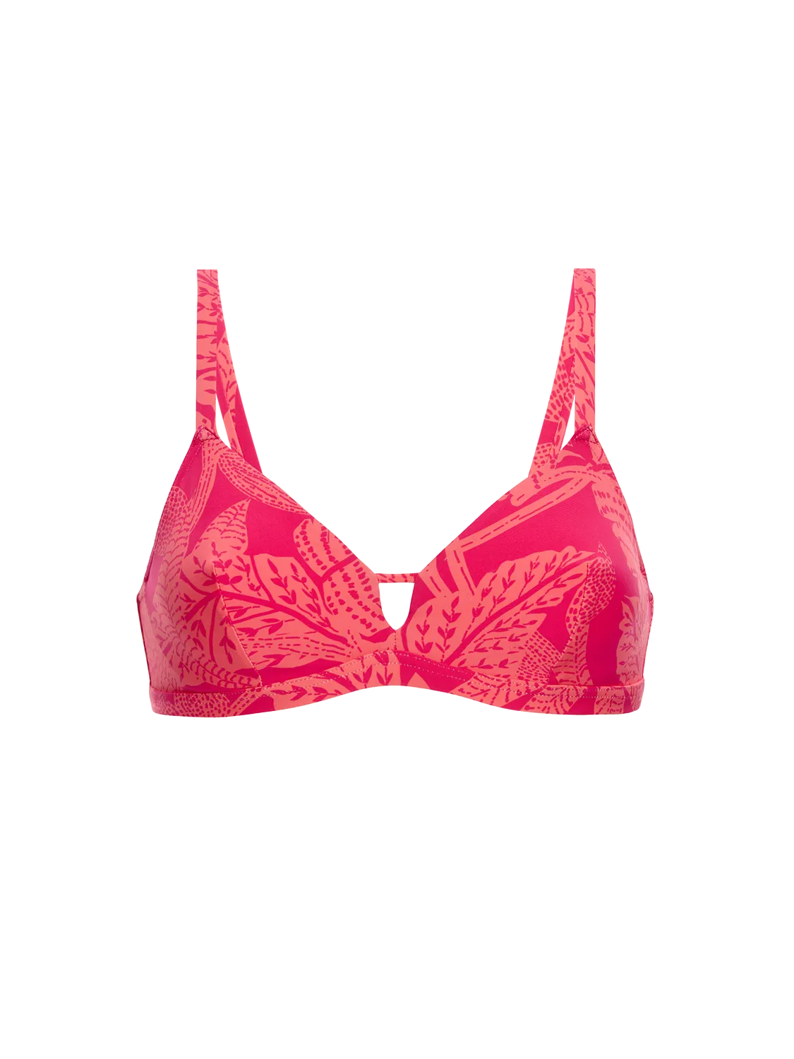 Melia Underwire Triangle - Bright Pink