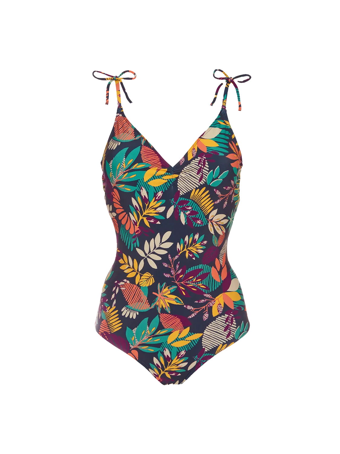 Melia Wireless Padded One-Piece - Seaside Blue