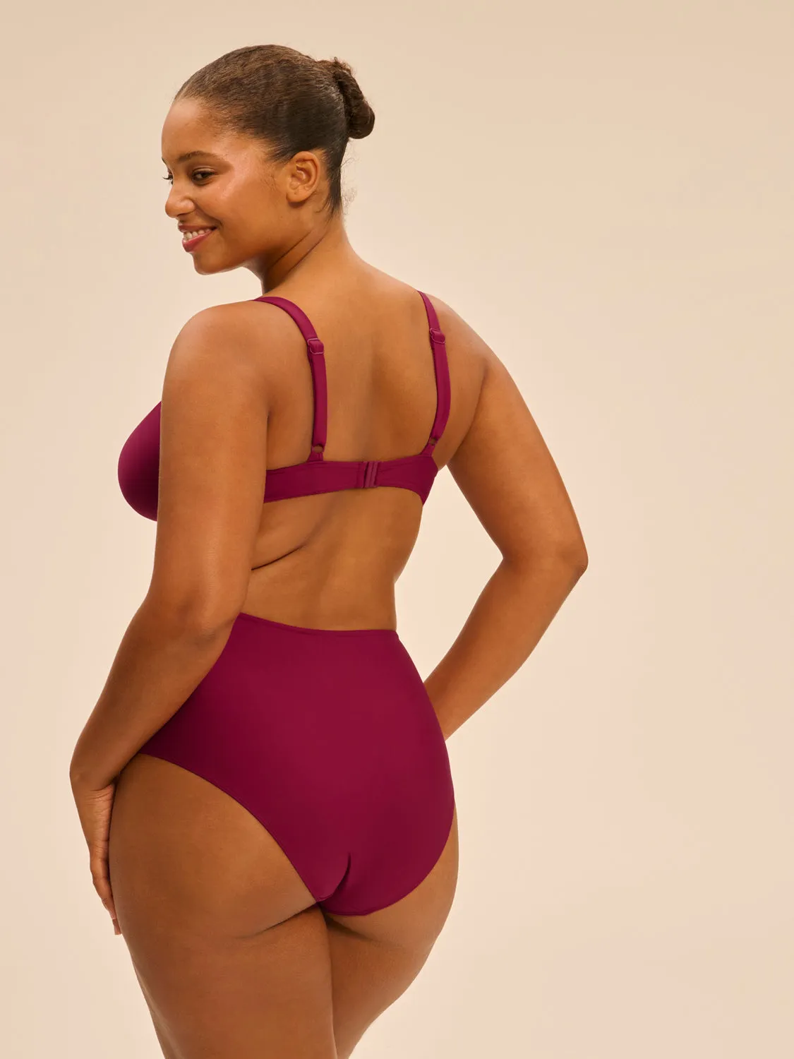 Miracle Retro Brief - Cranberry