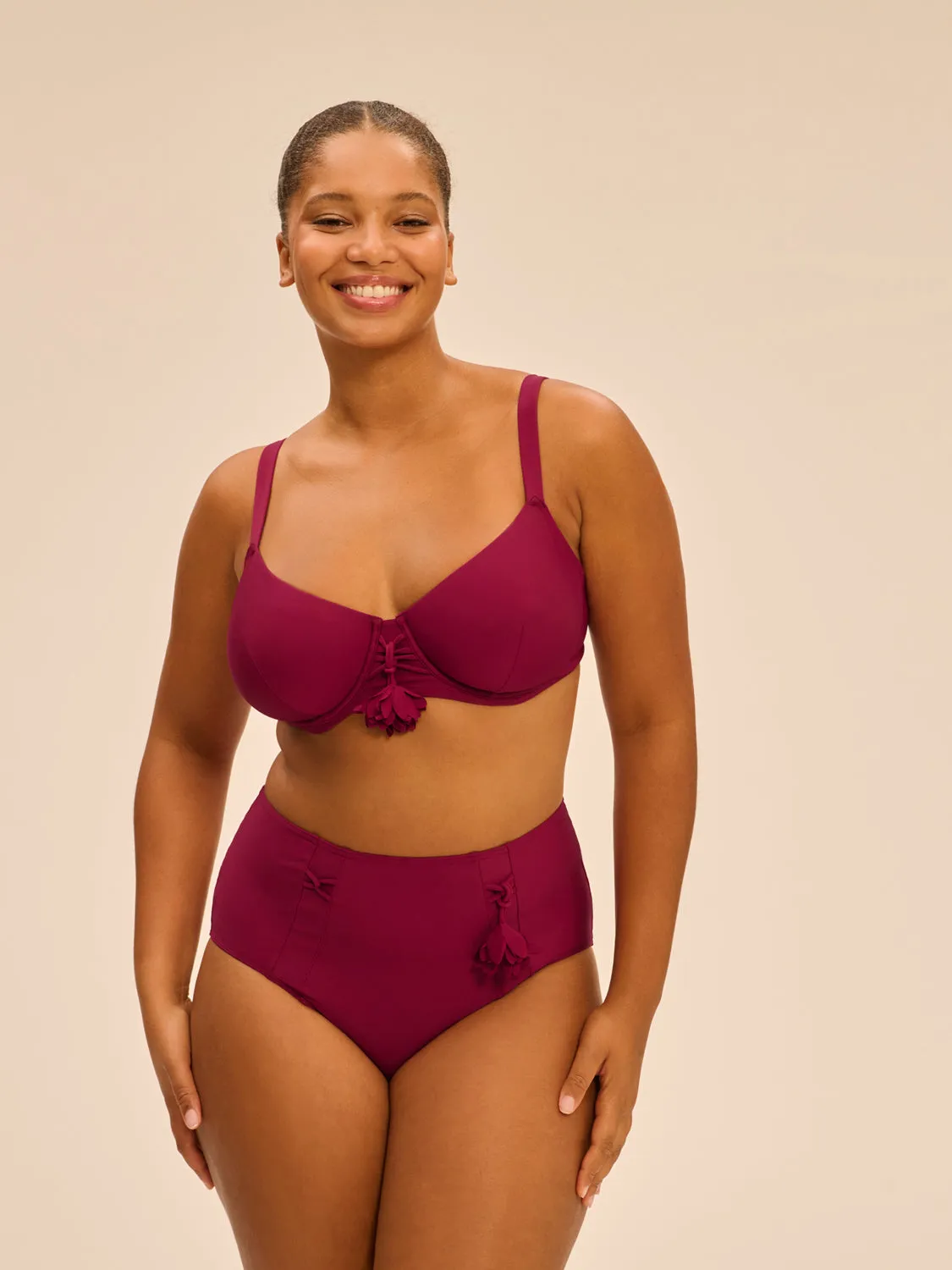Miracle Retro Brief - Cranberry