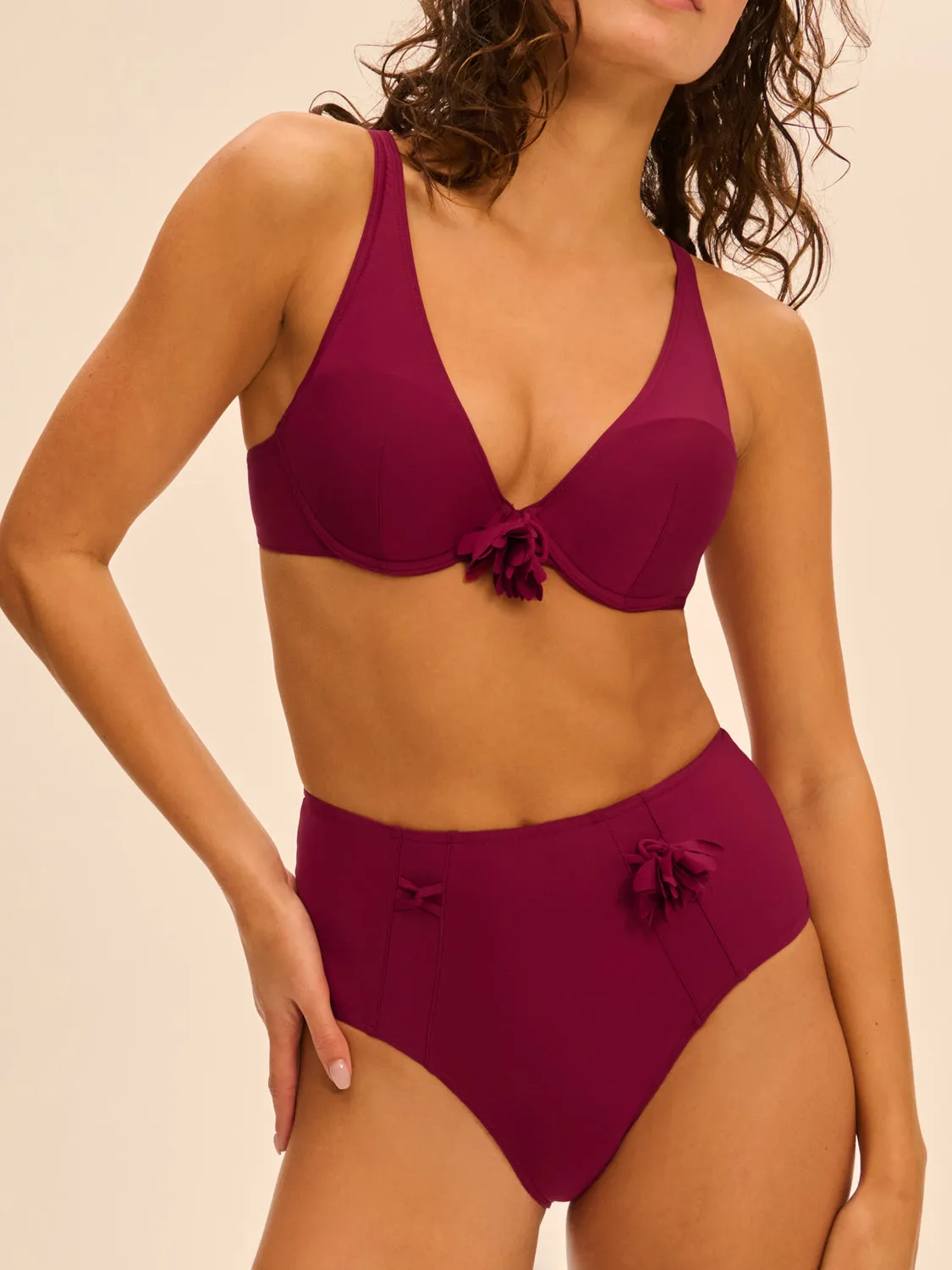 Miracle Retro Brief - Cranberry