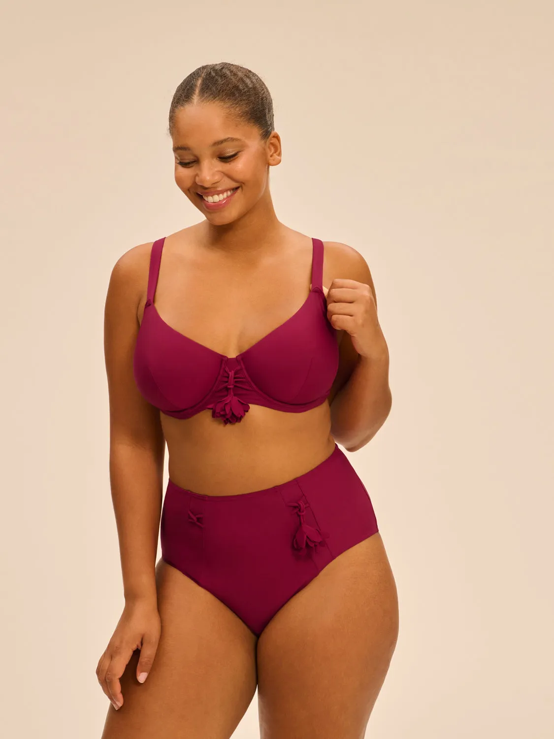 Miracle Retro Brief - Cranberry