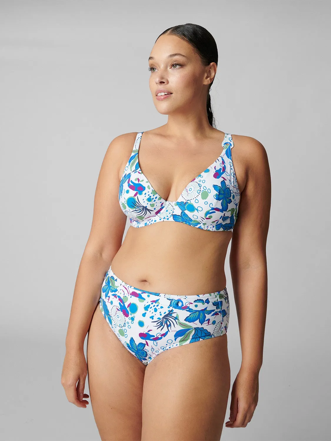 Neroli Retro Brief - White Littoral