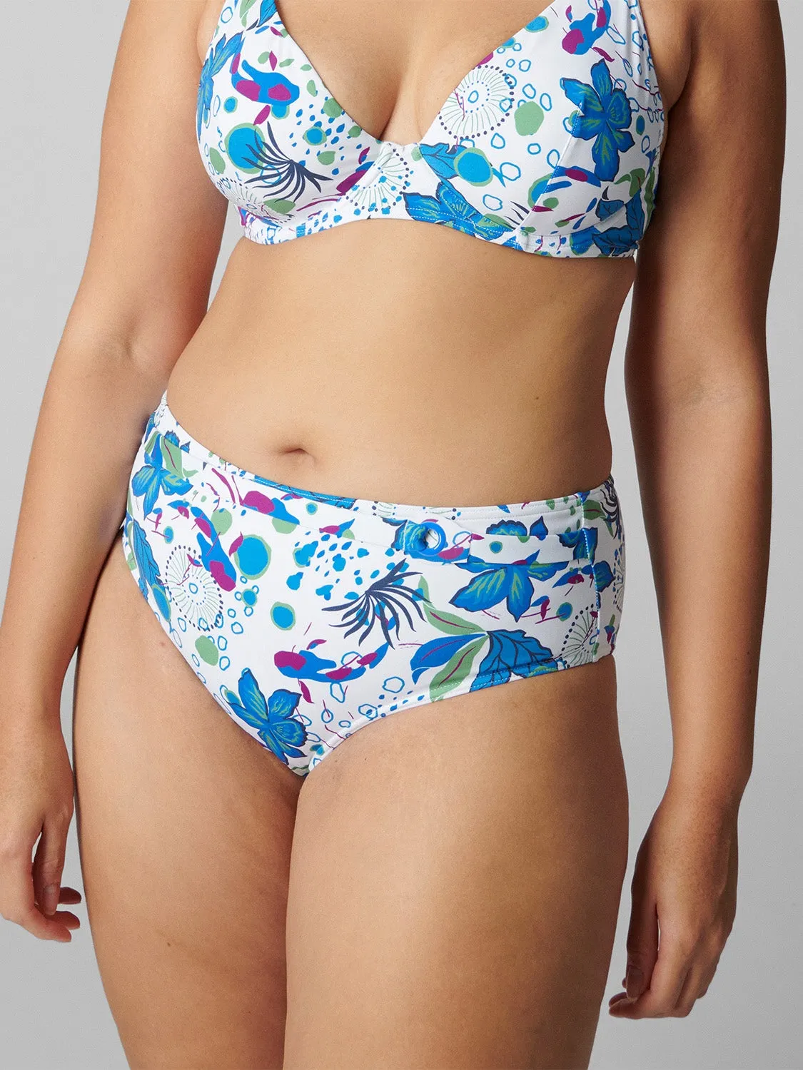 Neroli Retro Brief - White Littoral