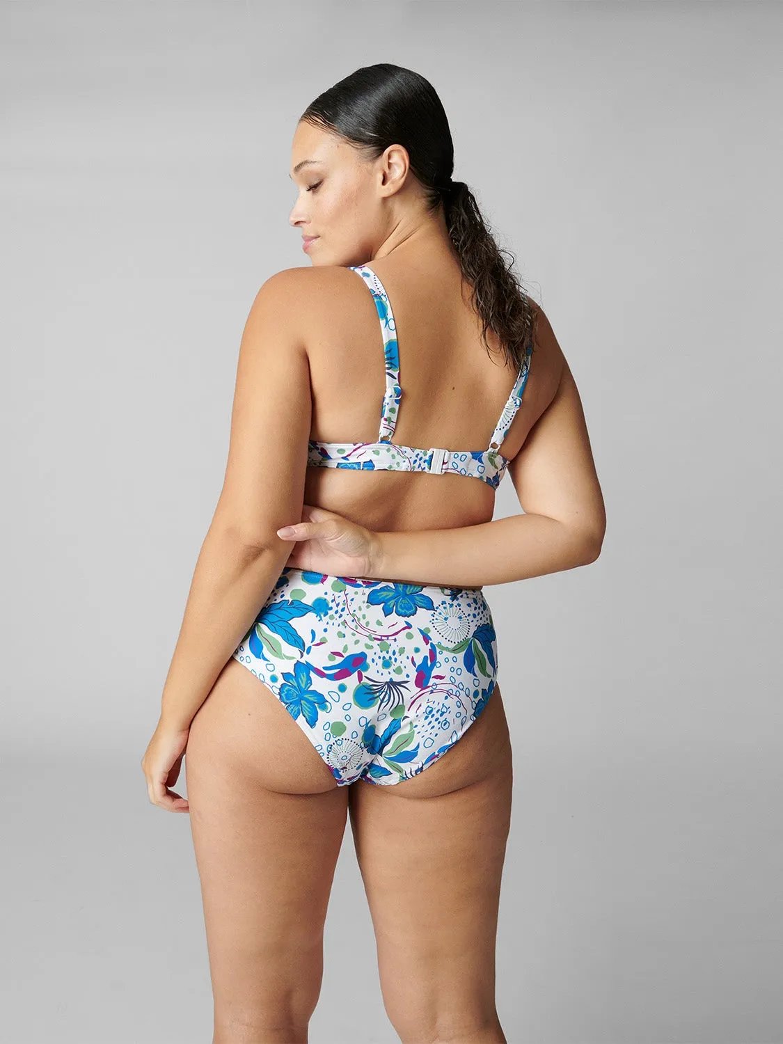 Neroli Retro Brief - White Littoral