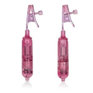 One Touch Micro Vibro Clamps - Pink