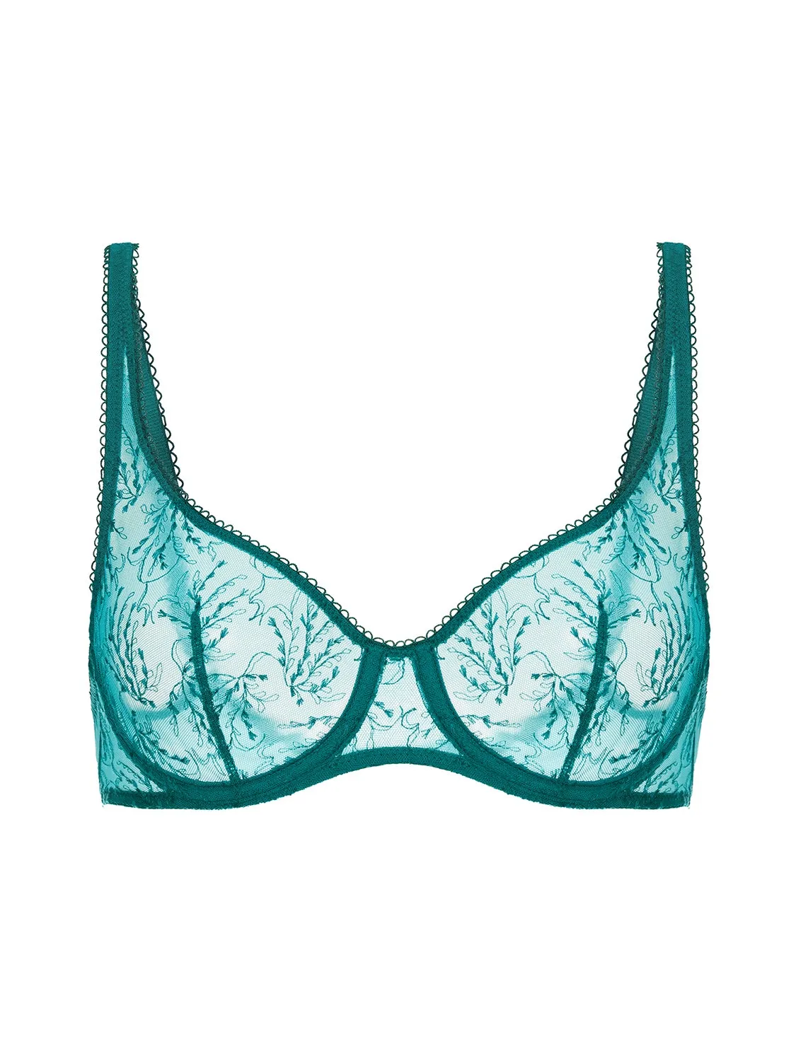 Opaline Scoop Demi - Emerald Green
