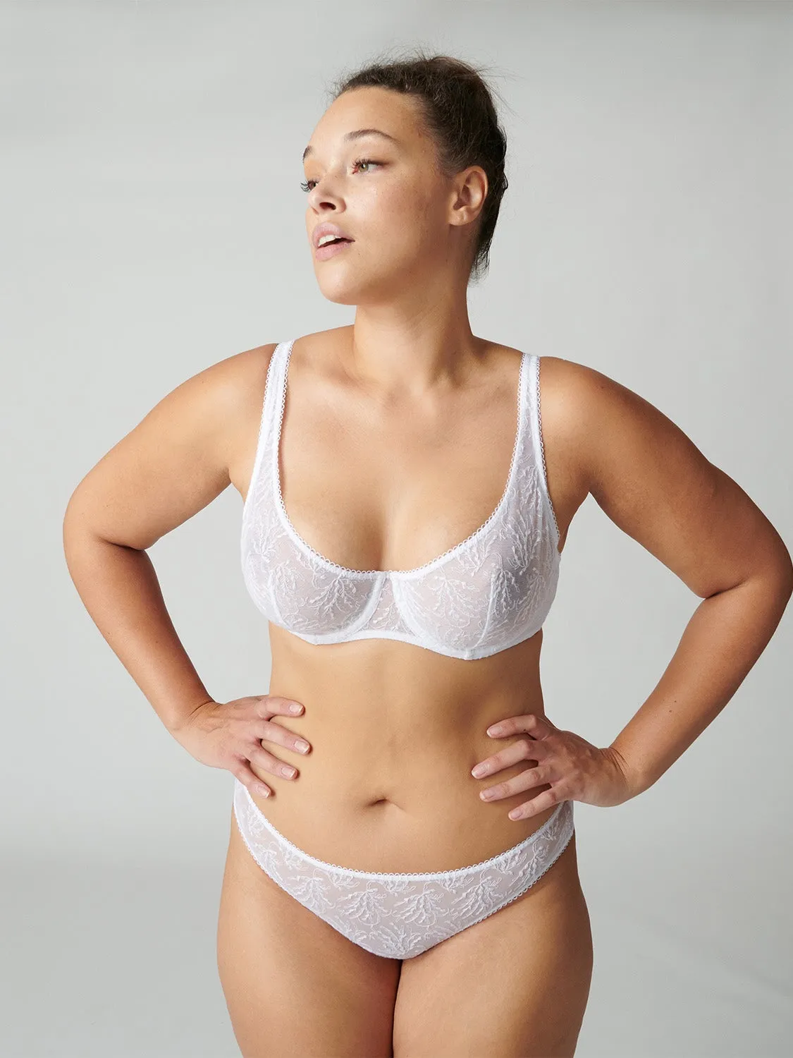 Opaline Scoop Demi - White