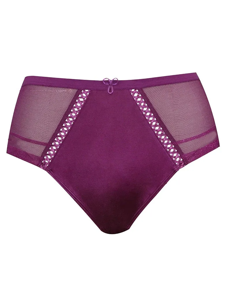 Parfait P60632 Blackberry Full Coverage Brief Panty
