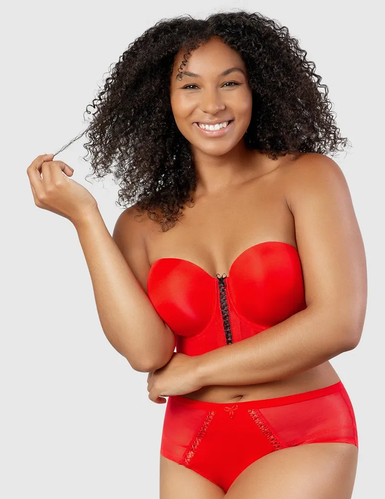 Parfait Shea Longline Strapless Bra P60671 Racing Red