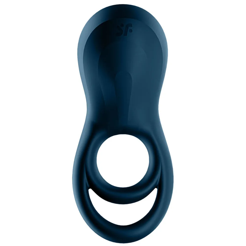 Satisfyer Epic Duo Vibrating Cock Ring APP Control Cocksling Couples Sex Toy