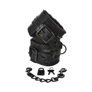 Sincerely. Ss Lace Fur Lined Handcuffs