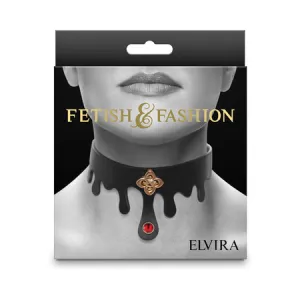 Taboo Elvira Collar Black