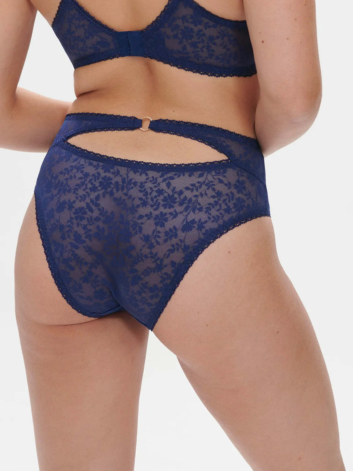 Thelma Retro Brief - Midnight Blue