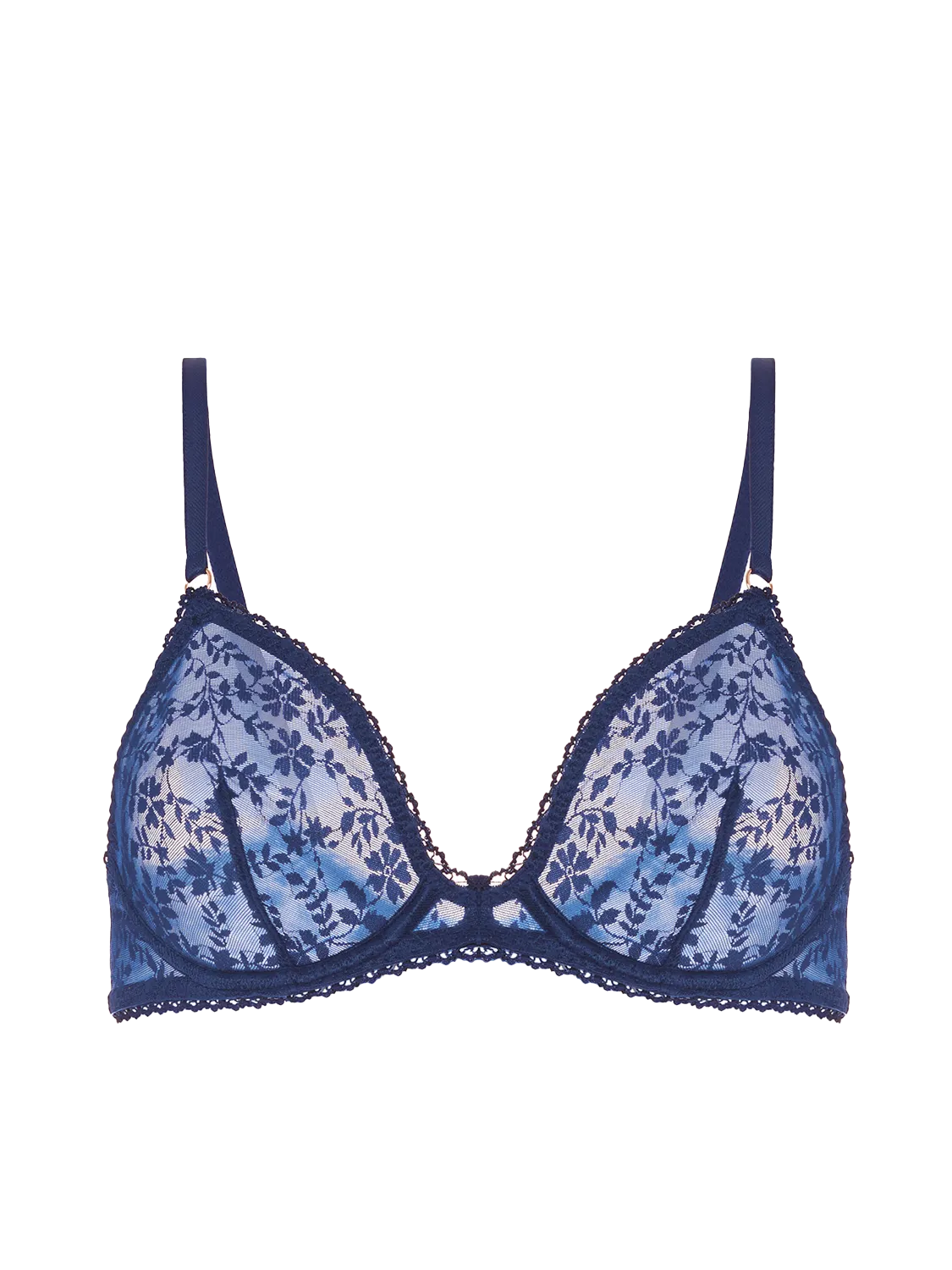 Thelma Underwire Plunge - Midnight Blue