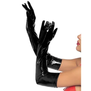 Vinyl gloves Black Medium