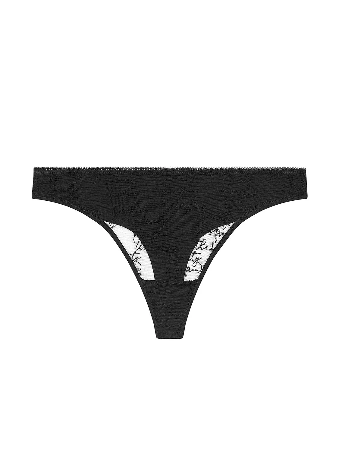 Violette Tanga - Black