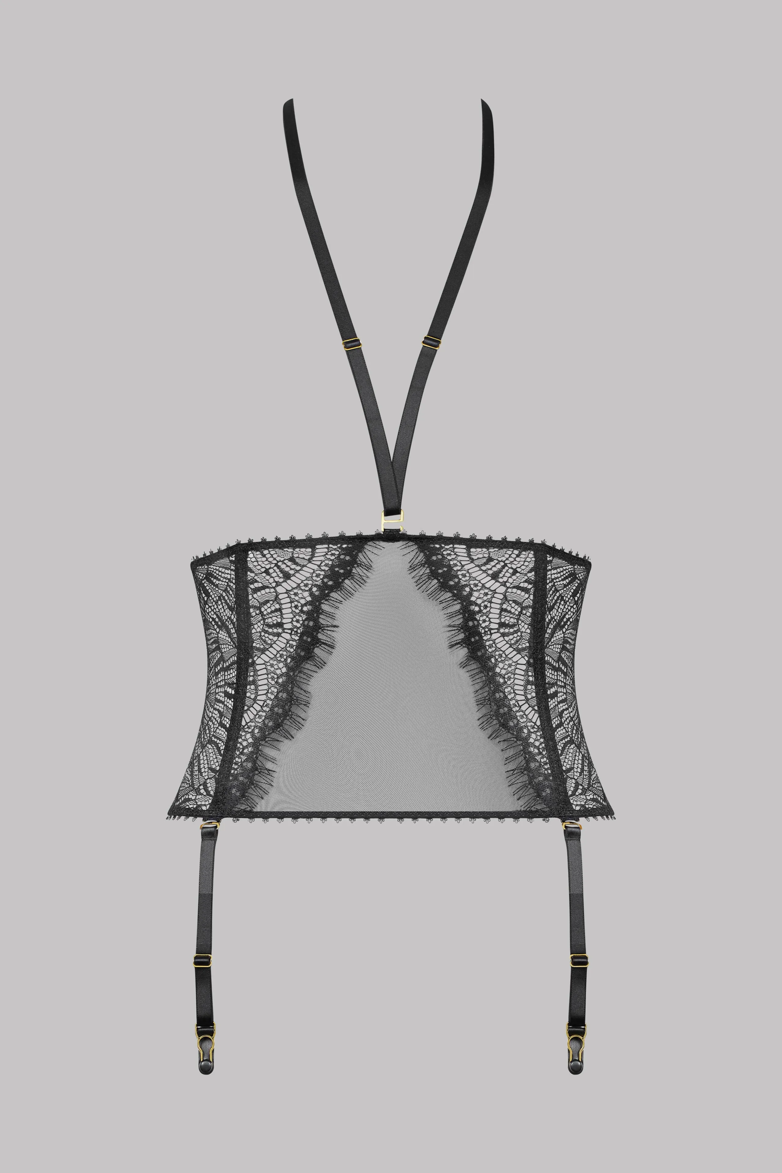 Waist cinched with suspenders - Accroche Cur
